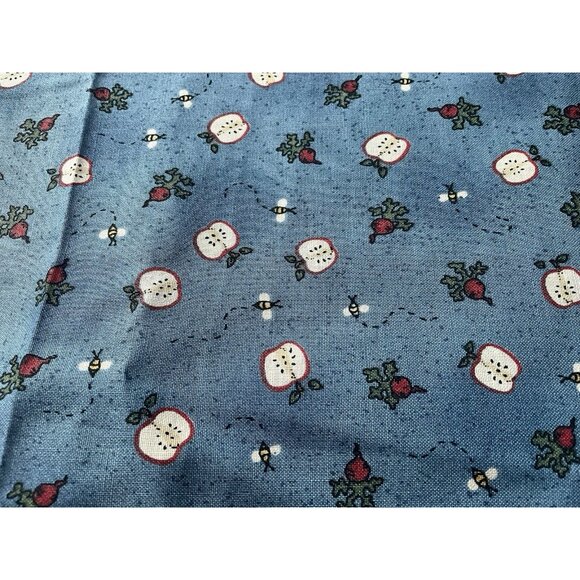 Leslie Becky VIP Fabrics Cranston Print Works 6 Yards x 44 Inch Blue, Red, White - Picture 10 of 10